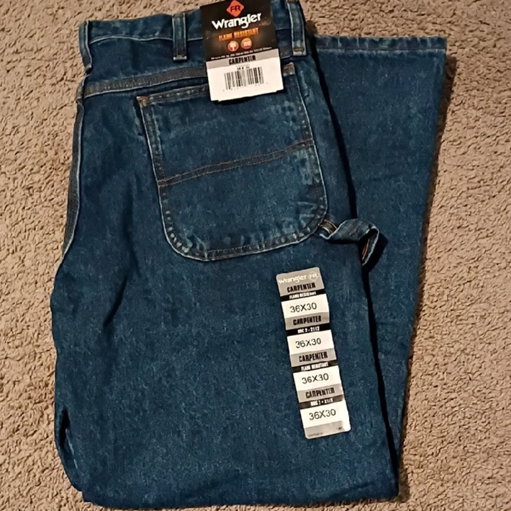 Wrangler® FR Flame-Resistant Riggs Carpenter Jean